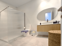 Thalassa Suite Bathroom Shower And Basin